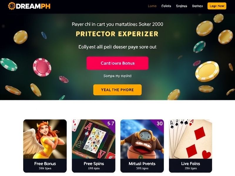 Explore the ultimate gambling experience at DreamPH.com. Discover top casino games, sports betting, poker competitions, and exclusive bonuses for players of all levels.